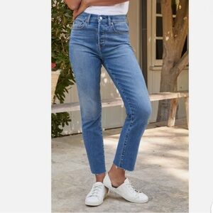 Frank & Eileen Light Blue Ankle Jeans